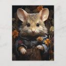 Recherche de souris adorable cartes postales Rongeur