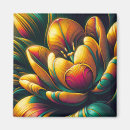 Recherche de abstract art magnets Orange