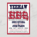 Recherche de guingan rouge invitations Bbq