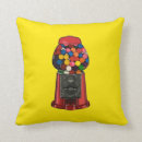 Recherche de gumball coussins Rétro