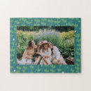 Recherche de motif floral puzzles Vert