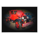 Recherche de voiture rouge posters Nostalgie