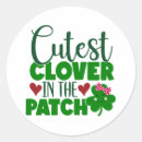 Recherche de st paddy autocollants Shamrock