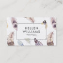 Recherche de motif de plume cartes visite Plumes