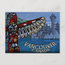 Recherche de poteau totem cartes postales Vancouver
