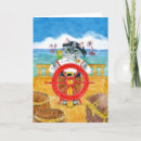 Recherche de chat pirate vœux cartes Mignon