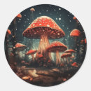 Recherche de champignon enchanté autocollants Magique
