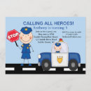 Recherche de policiers invitations Boy