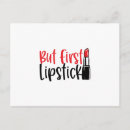 Recherche de rouge lèvres cartes postales Féminin
