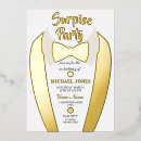 Zoek naar de surprise uitnodigingen Goud