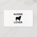 Recherche de berger australien cartes visite Simple