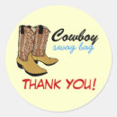 Recherche de petit cowboy autocollants Jaune