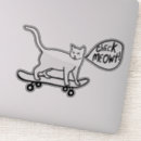 Recherche de chat noir et blanc autocollants Chats