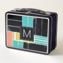 Zoek naar turquoise lunchboxen Abstract