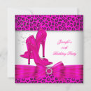 Recherche de chaussures talon haut invitations Fête d'anniversaire élégante