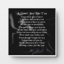 Recherche de poème plaques Soeur