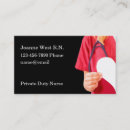 Recherche de infirmière privée cartes visite Nurse