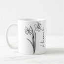 Recherche de fleur jonquille tasses Minimaliste