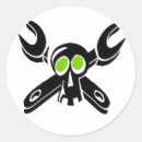 Zoek naar diversen stickers Schedel