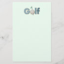 Zoek naar golf briefpapier Golfer