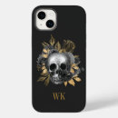 Recherche de crâne floral iphone coques Vintage