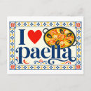 Recherche de paella cartes postales Fruits de mer