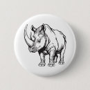 Recherche de rhinocéros badges Animal