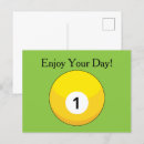 Recherche de boule de billard cartes postales Piscine