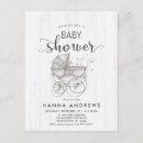 Recherche de bois blanc invitations Baby