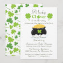 Recherche de du jour de st patrick invitations Tendance