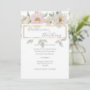Recherche de floral moderne mariage invitations Minimaliste simple
