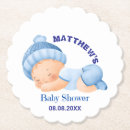 Zoek naar blauw baby shower onderzetters For kids