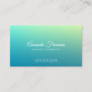Recherche de arrière plan turquoise cartes visite Minimaliste