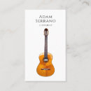 Zoek naar muziek leraar visitekaartjes Muzikant