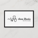 Recherche de infirmière privée cartes visite Soignant