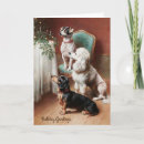 Recherche de teckel vœux cartes Caniche