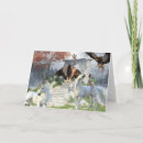Recherche de paysage magique vœux cartes Licorne