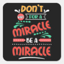 Recherche de citation miracle autocollants Inspirant