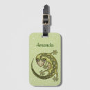Recherche de lézard vert bagages étiquettes Reptile
