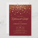 Recherche de confettis invitations Feuille d'or