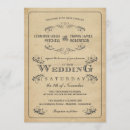 Recherche de parchemin vintage invitations Élégant