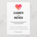 Recherche de accueil mariage invitations Aquarelle