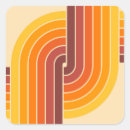 Recherche de motif vintage autocollants Années 1960