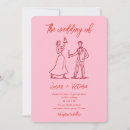 Recherche de blanc rouge mariage invitations Manuscrit