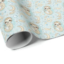 Recherche de paresseux papier cadeau Bleu