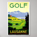 Recherche de terrain golf posters Rétro
