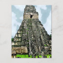 Recherche de temple maya cartes postales Mexique