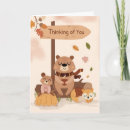 Recherche de woodland animals cartes fêtes annuelles Animaux des bois