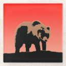 Zoek naar grizzly onderzetters Bruin beer