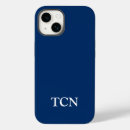 Recherche de bleu marine iphone coques Monogrammé